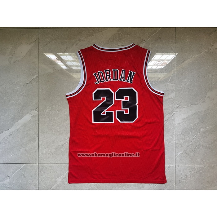 Maglia Chicago Bulls Michael Jordan #23 Mitchell & Ness 1997-98 Rosso